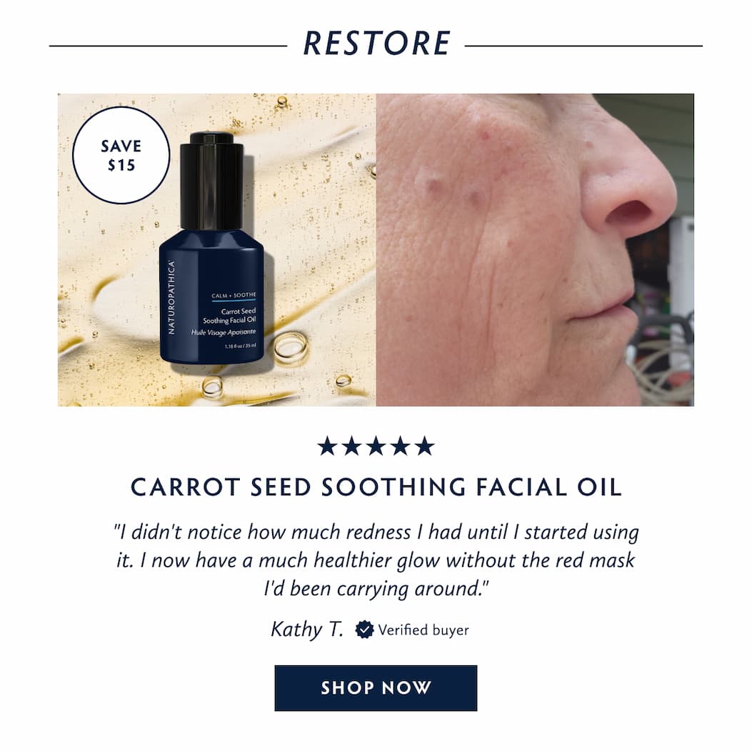 Save on Carrot Seed Soothing Facial Oil