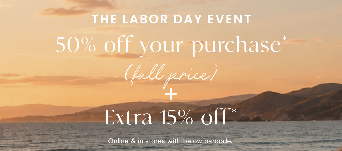 50% off + extra 15% off