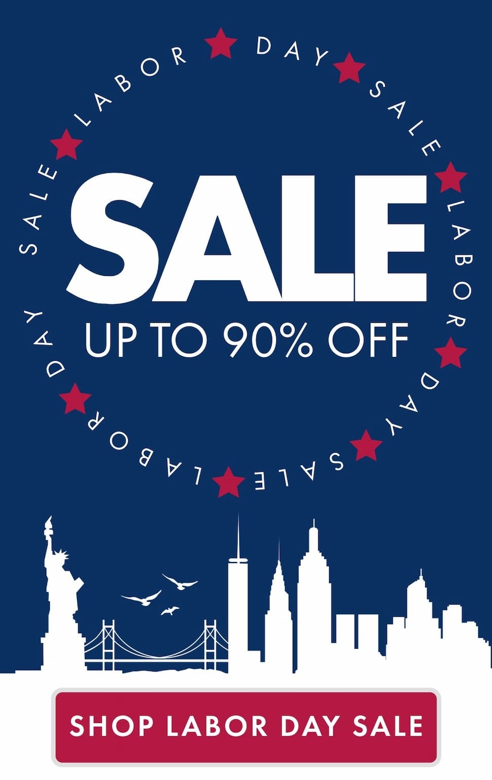Up to 90% Off