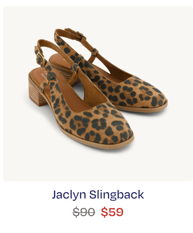 Jaclyn Slingback Heel