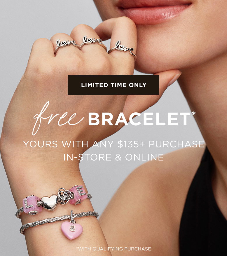 Free Bracelet with qualifying spend