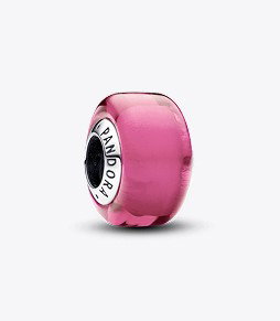 Pink Mini Murano Glass Charm
