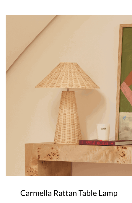Shop Carmella Rattan Table Lamp