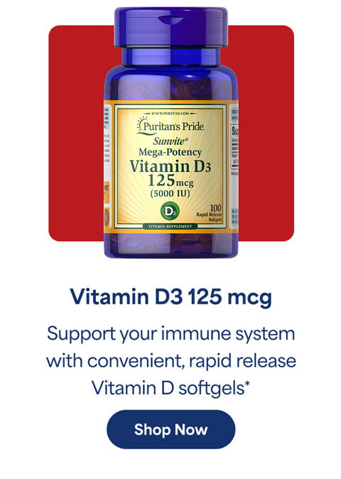 Vitamin D3 125 mcg (5000 IU)