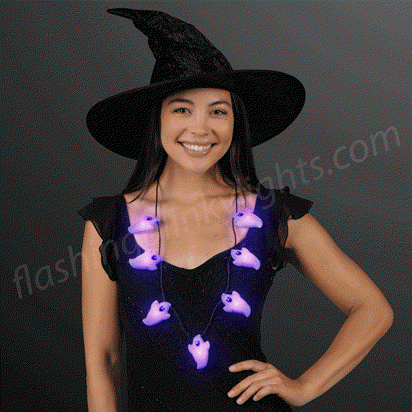 Ghost Bulbs String Lights Necklace