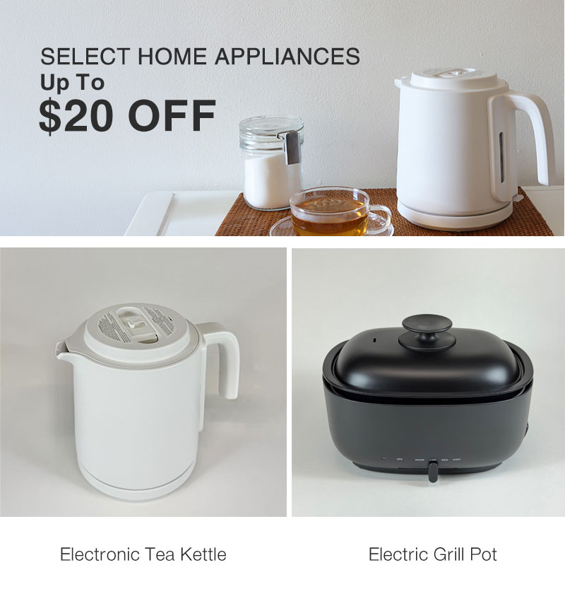 Shop Select Home Appliances Up to $20 Off