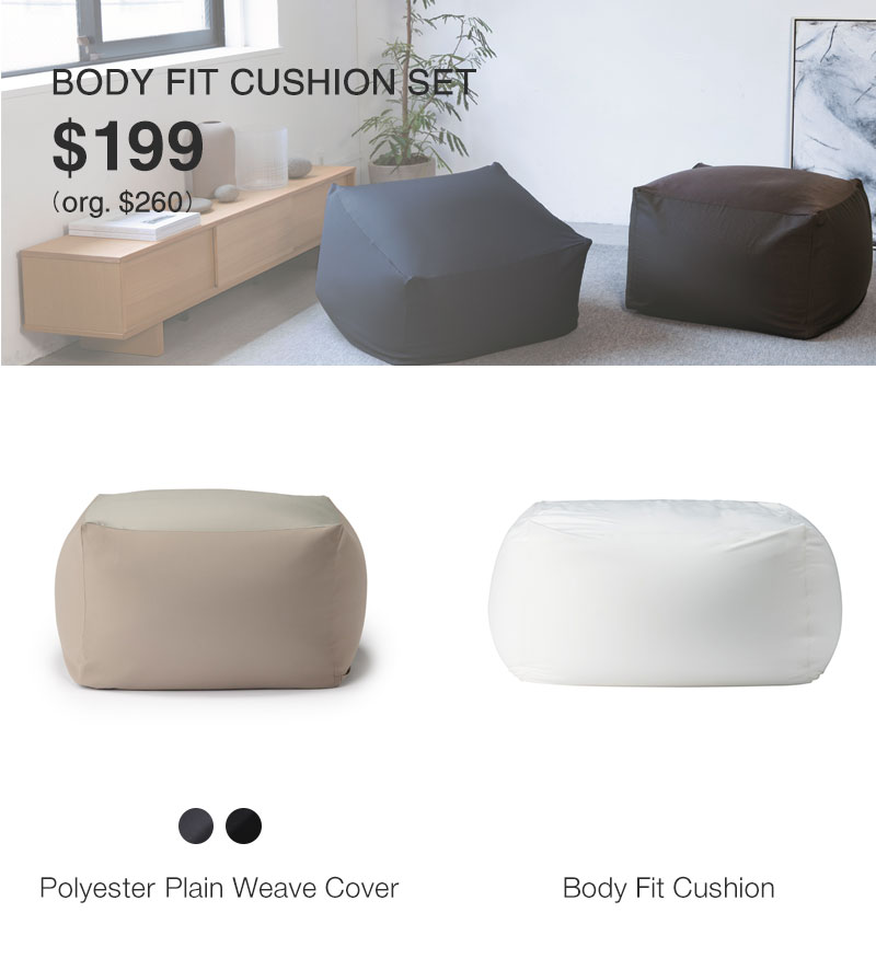 Shop Body Fit Cushion Set for $199