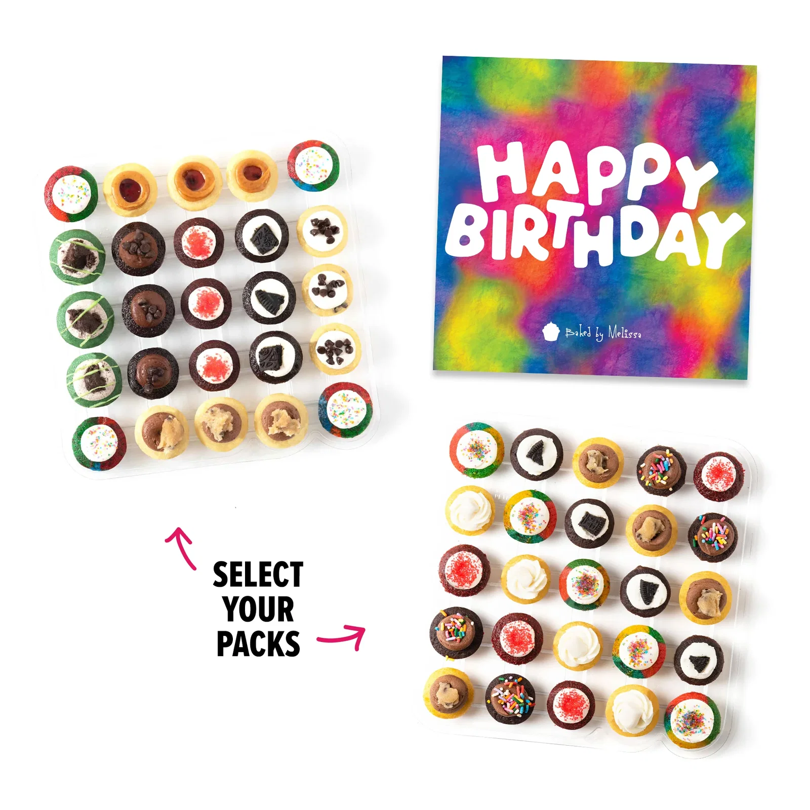 Image of Groovy Birthday Gift Box 50-Pack
