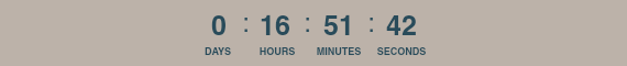 72 Hour Countdown Timer