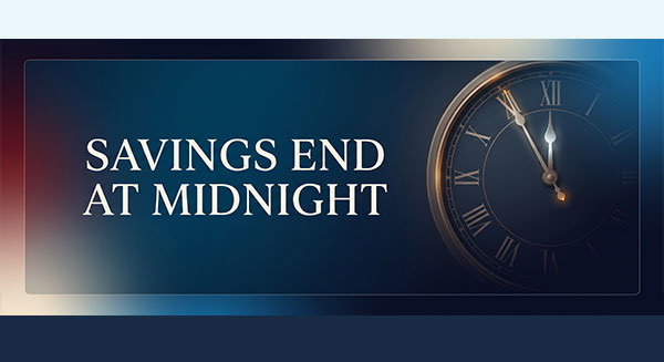 ends at midnight
