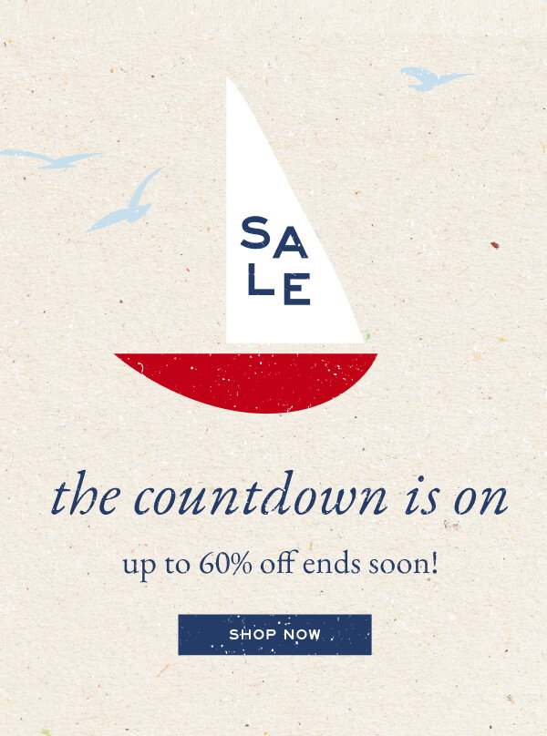 The Countdown Is On - Up to 60% off ends soon! - Shop now