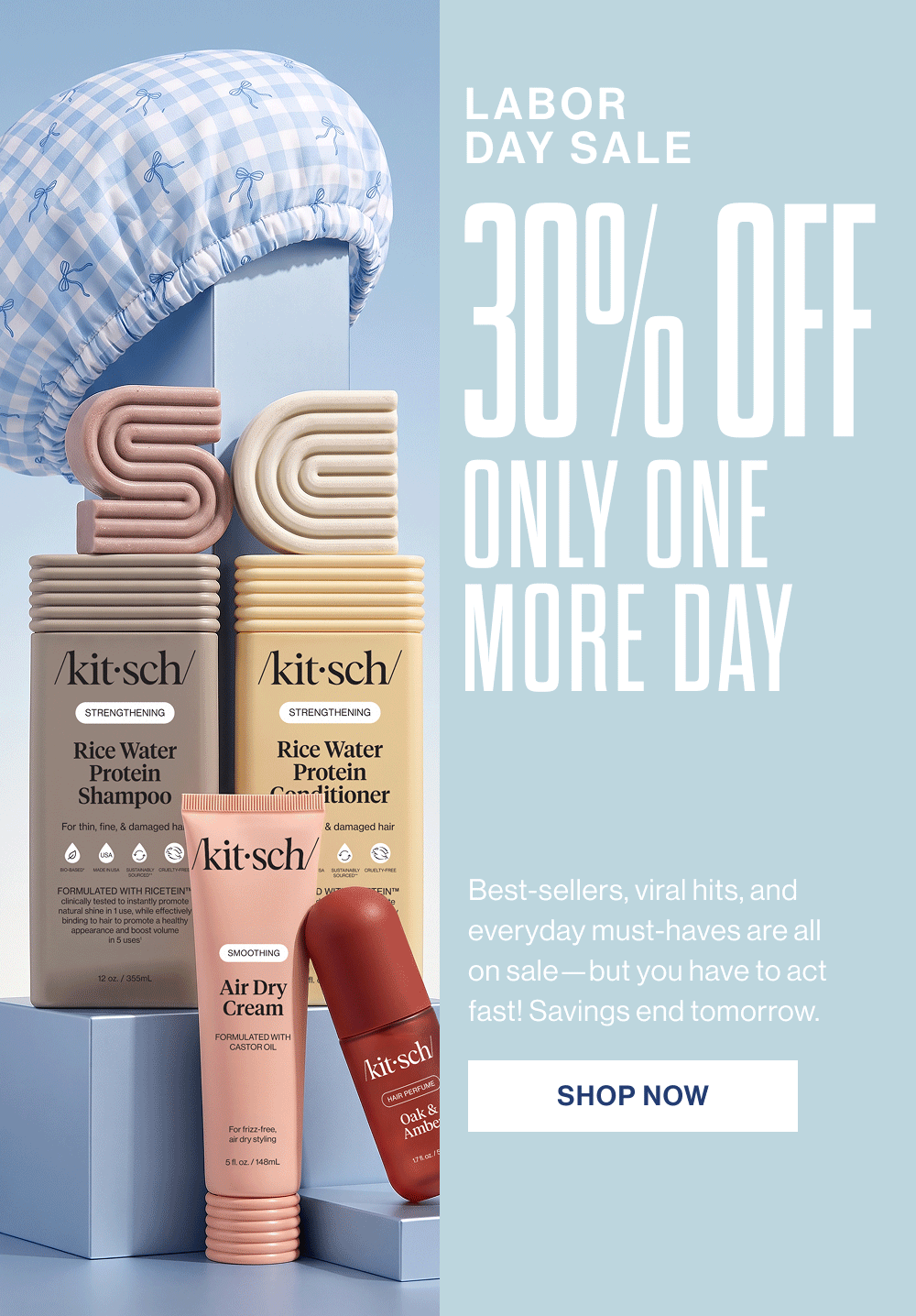 30% OFF ONLY ONE MORE DAY