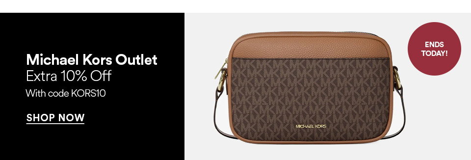 Michael Kors Outlet - Extra 10% off with code KORS10 - SHOP NOW >