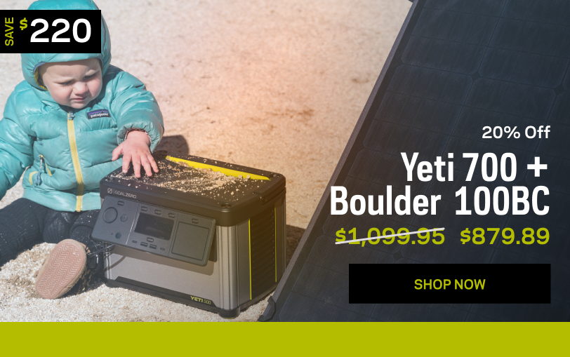 Yeti 700 Solar Generator