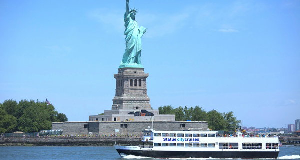 Official Statue of Liberty & Ellis Island Admission + Round Trip Ferry