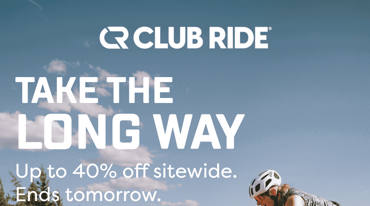 Up to 40% off sitewide. Ends tomorrow.