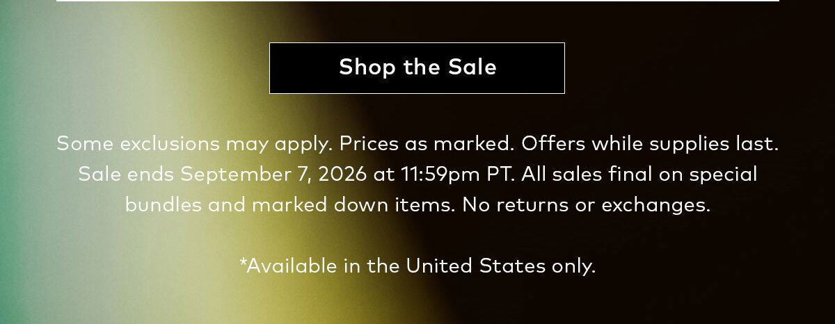 Shop savings up to 50%, exclusive bundles, and special offers before the sale wraps.