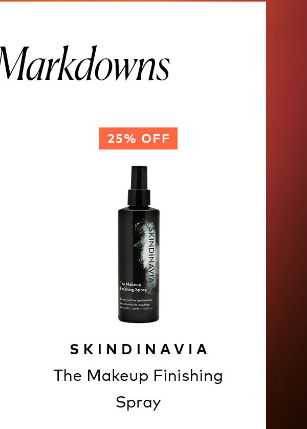 Get 25% off the Skindinavia The Makeup Finish Spray on Beautylish.com