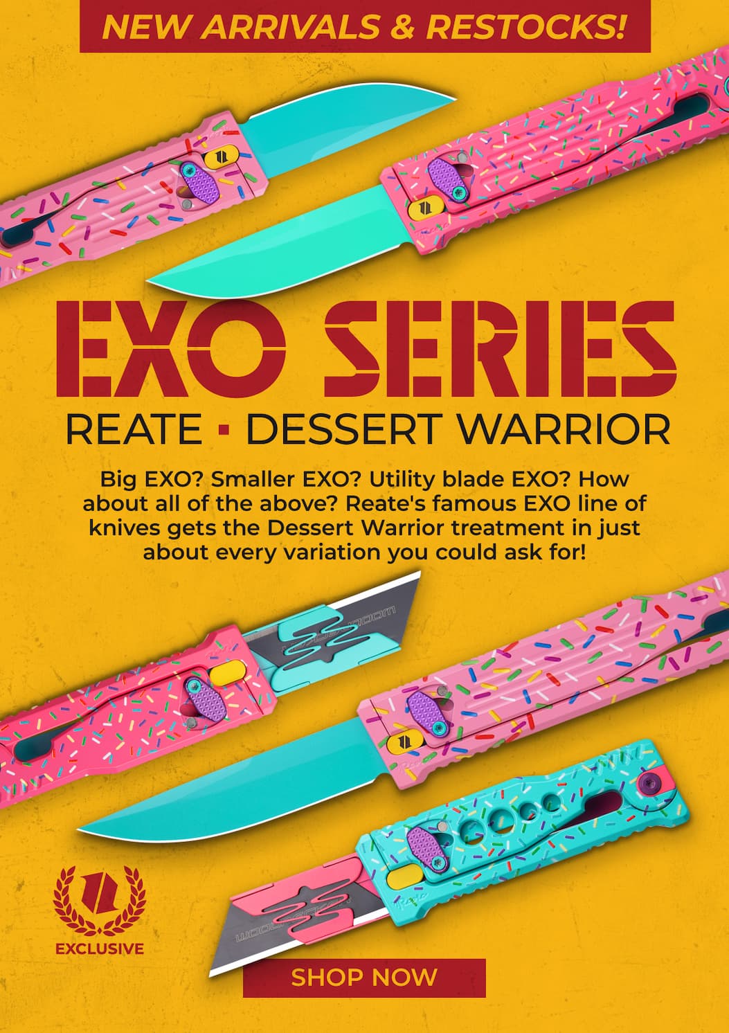 Reate Dessert Warrior EXO Series
