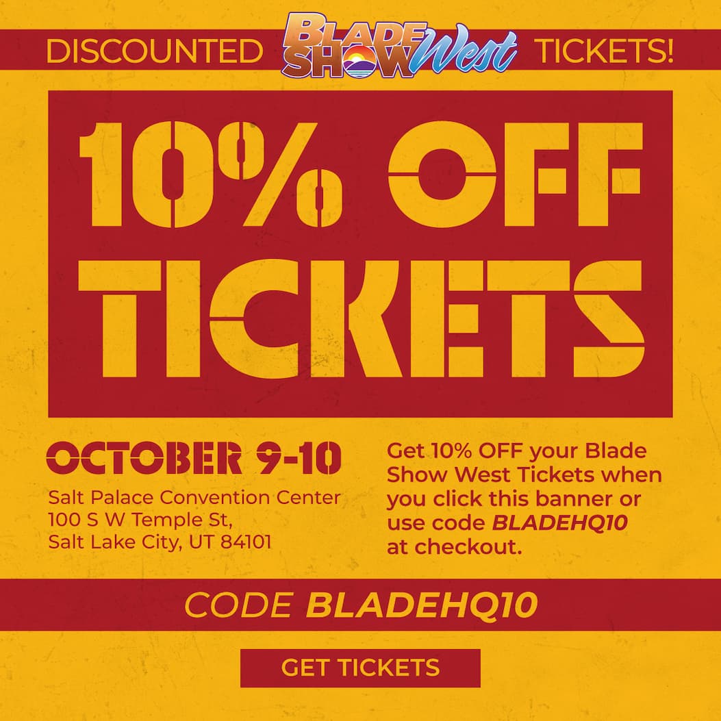 Discounted Blade Show West Tickets