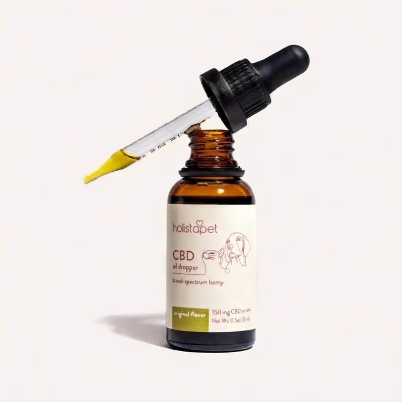 HolistaPet broad-spectrum CBD oil for dogs