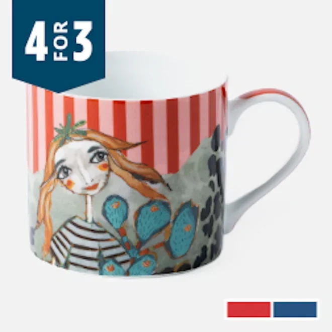 Olivia Princess Porcelain Mug, 300ml