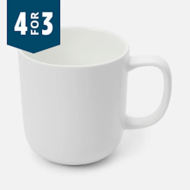 Yuppiechef Porcelain Oslo Mug, 420ml