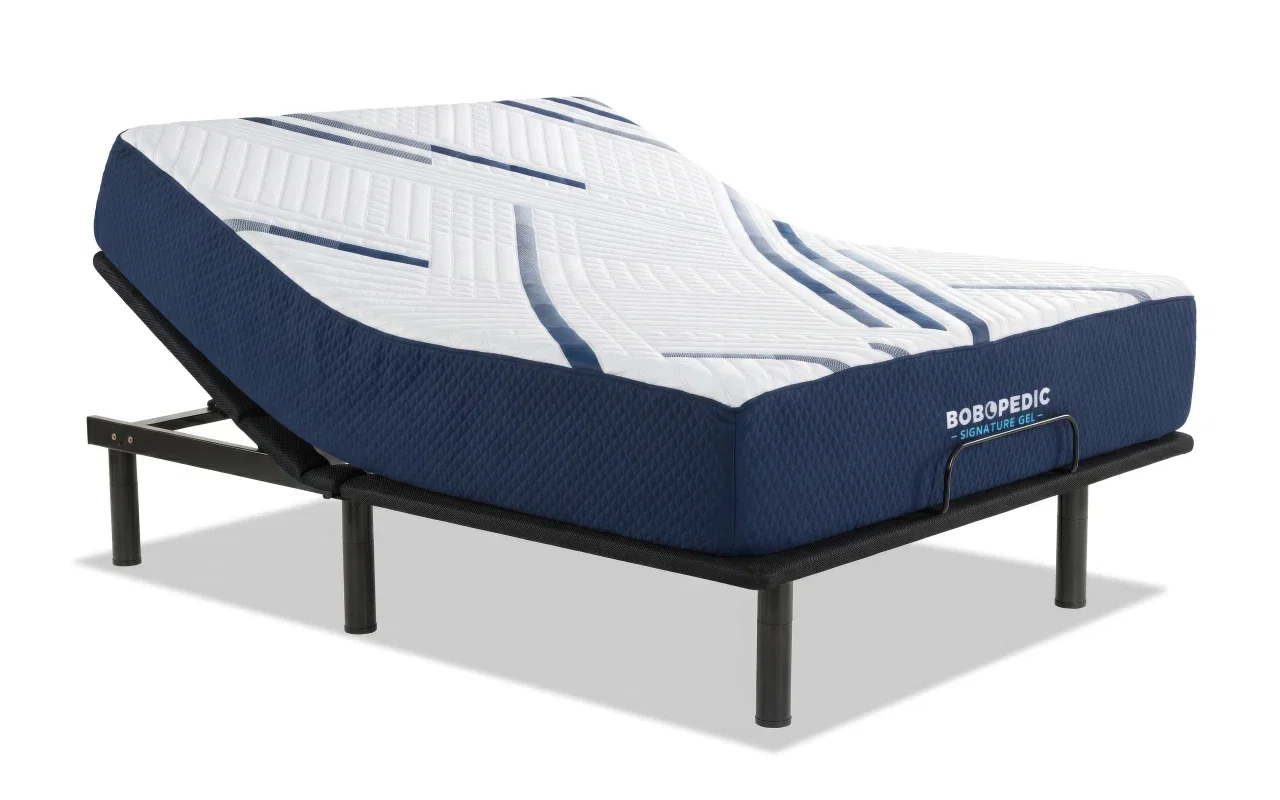 Power Bob Essential Base with Signature Gel 13.5'' Full Firm Mattress