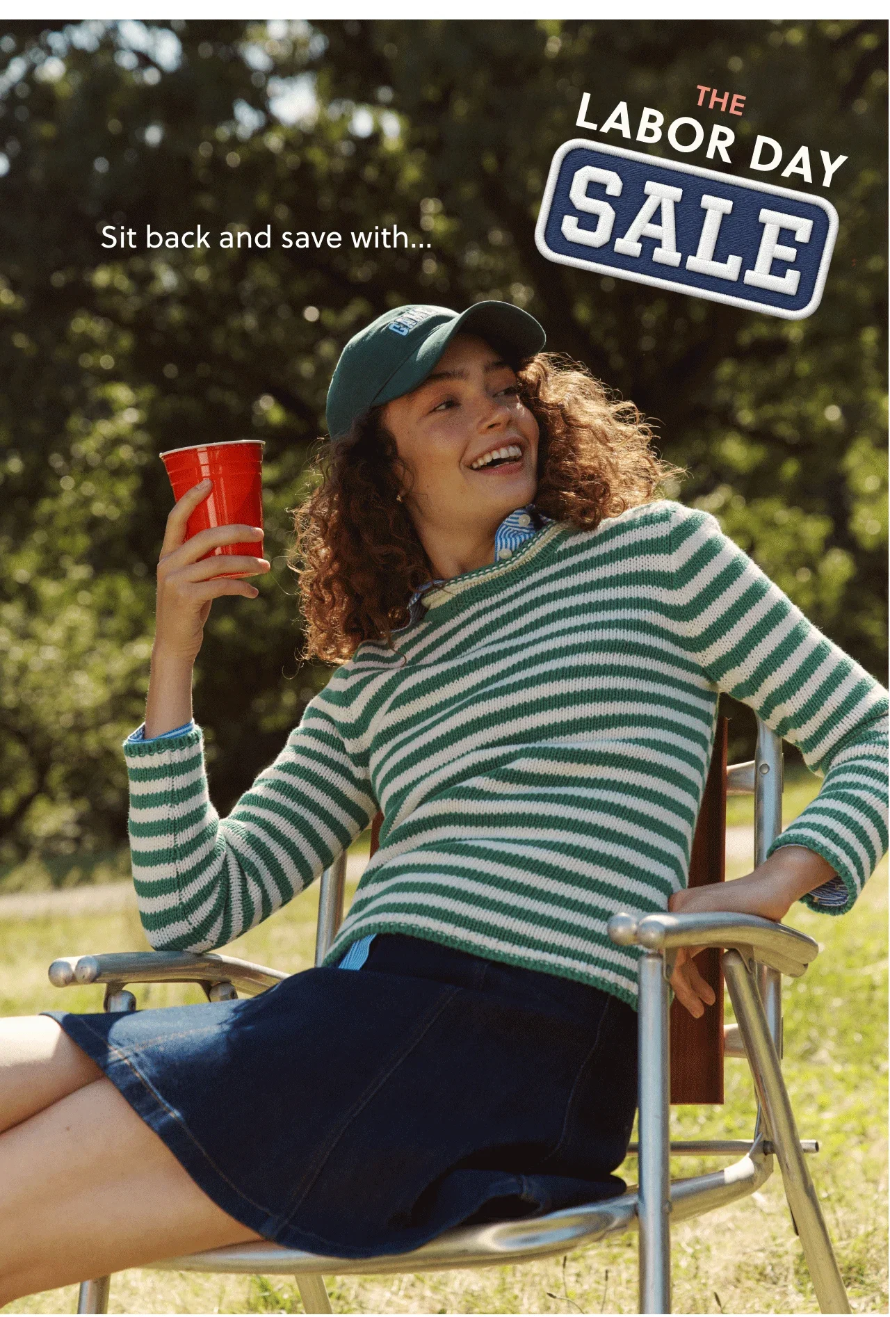 Sit back and save with... the Labor Day Sale.