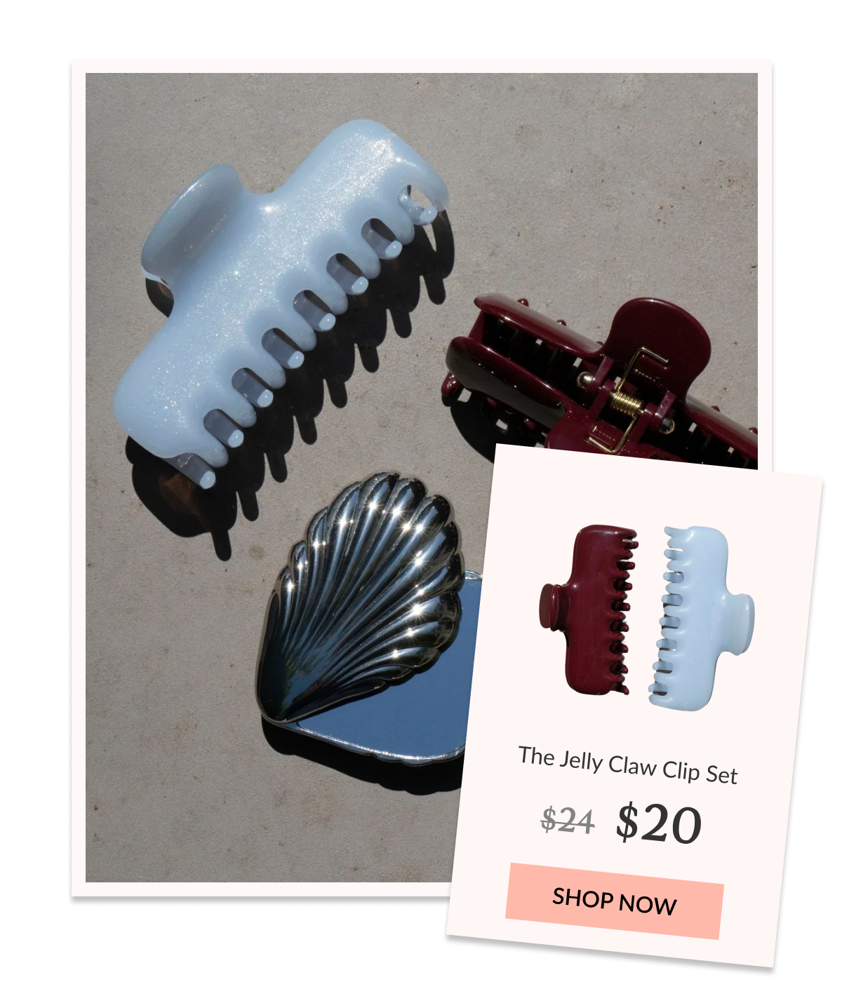 the jelly claw clip set
