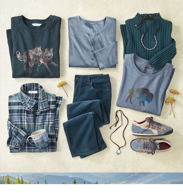Blue Color Story grid