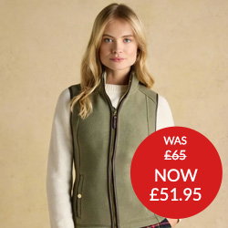 SHOP Joules Womens Heritage Fleece Gilet