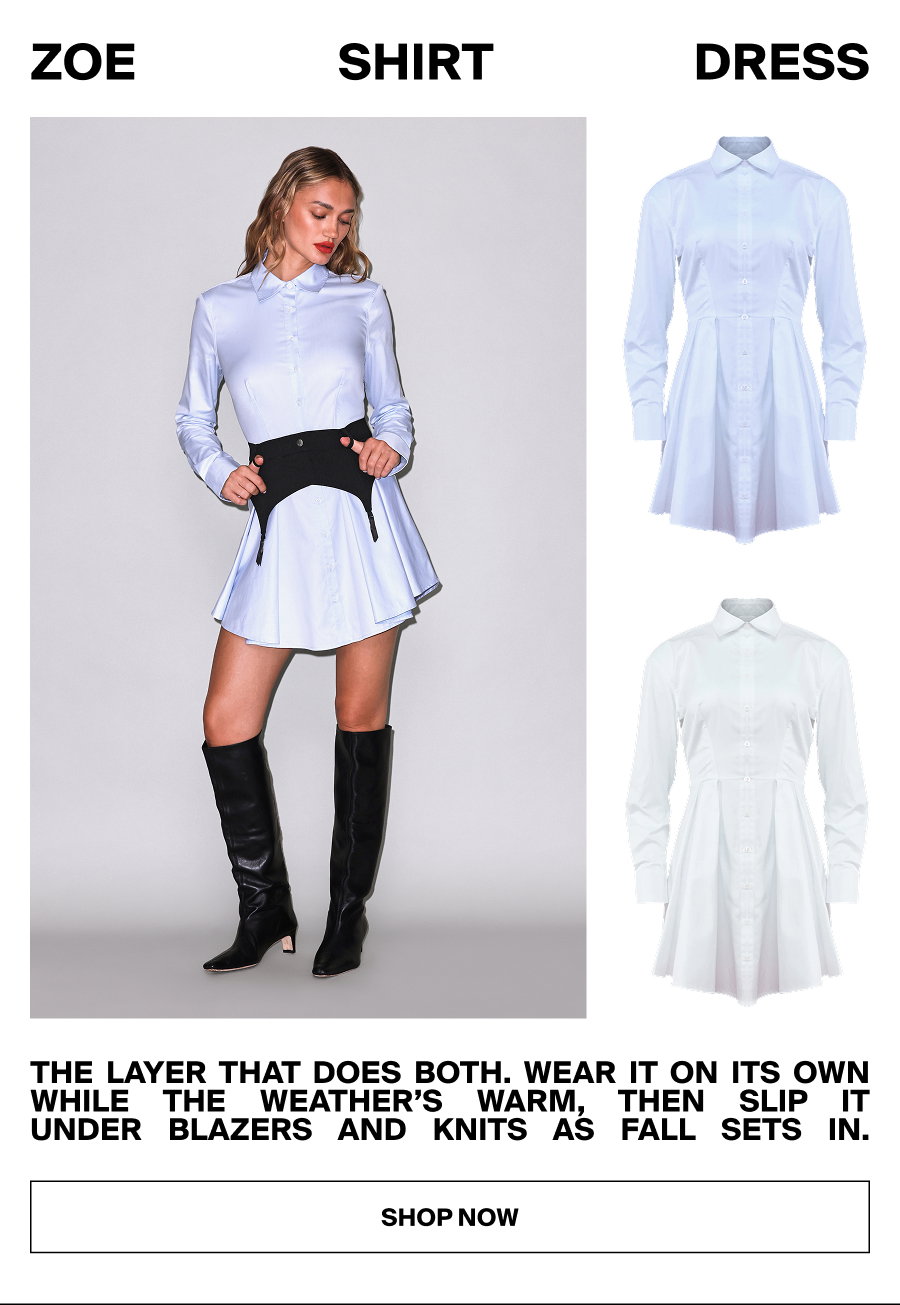 Zoe Shirt Dress