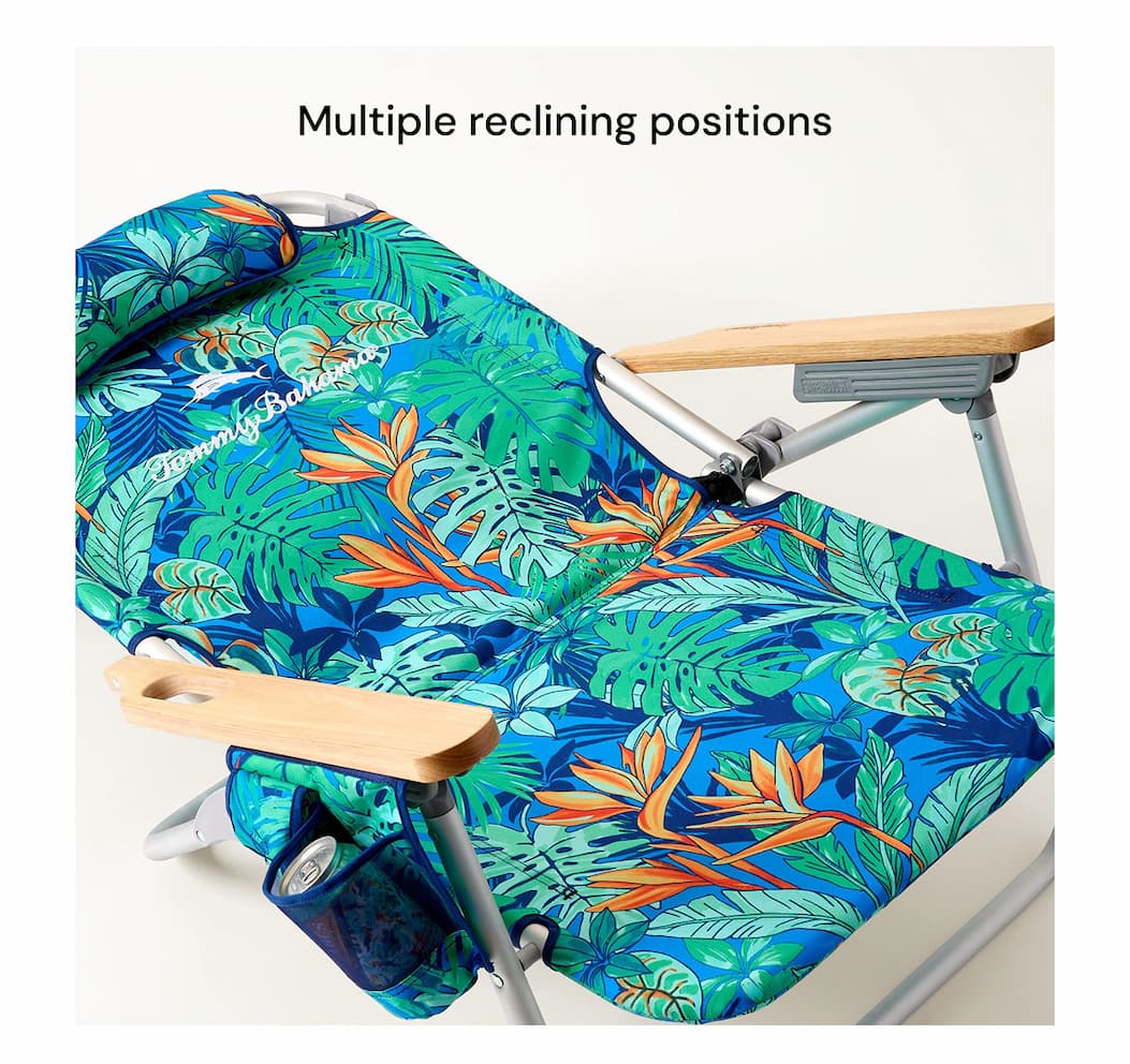 Multiple reclining positions.