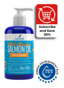 Wild Alaskan Salmon Oil with Hemp
