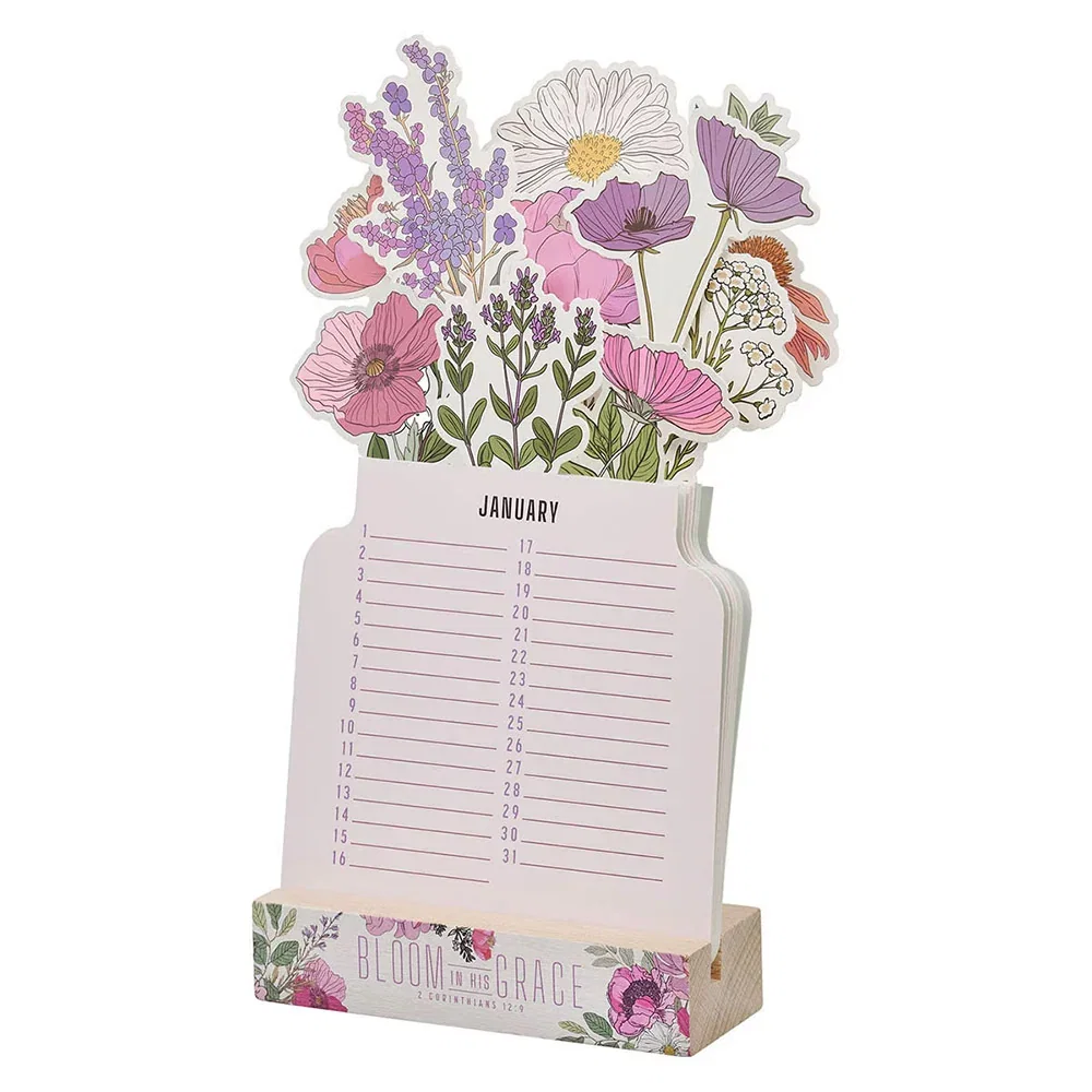 Bloom in His Grace Special Days Bouquet Calendar