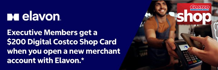 elavon digital shop card offer for executive members