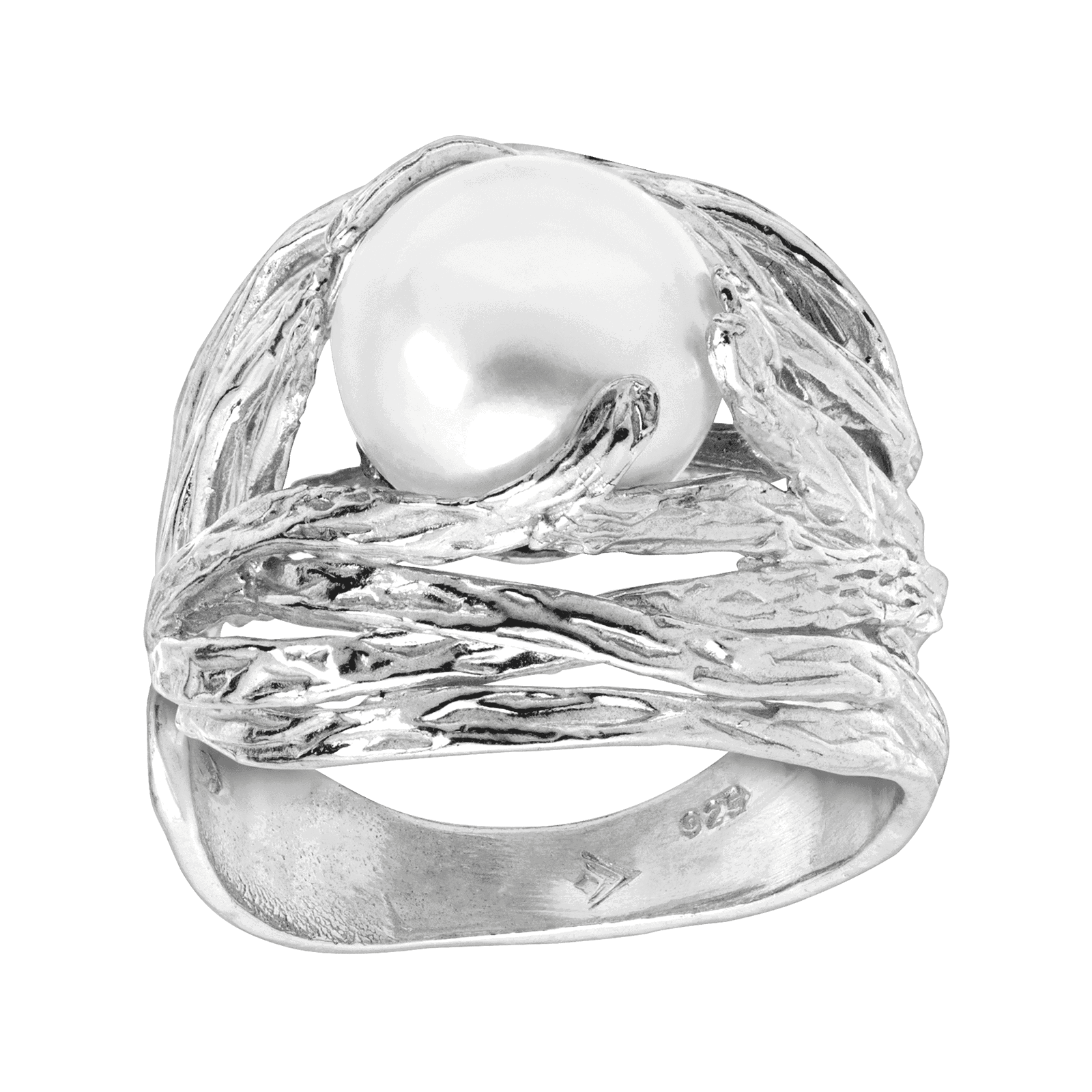 Nested Pearl Ring