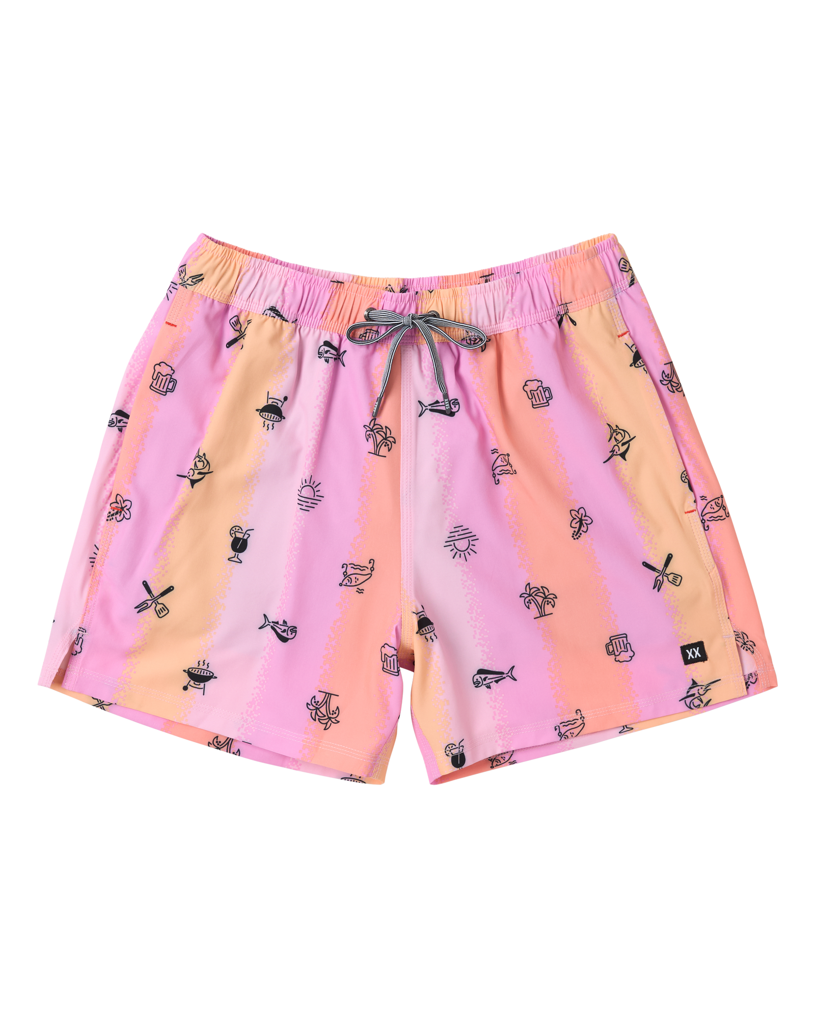 Oh Buoy 2N1 Classic Swim Trunk 5"