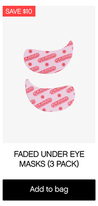 Faded Under Eye Masks (3 Pack)