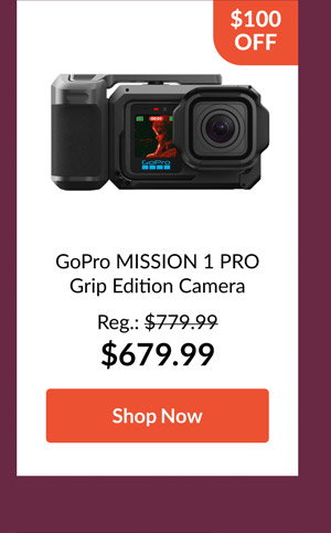 GoPro MISSION 1 PRO Grip Edition Camera