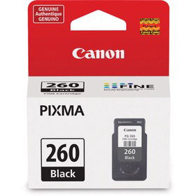 Canon PG-260 Black Ink Cartridge for Select PIXMA TR, TS Series Printers