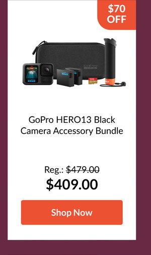 GoPro HERO13 Black Camera Accessory Bundle