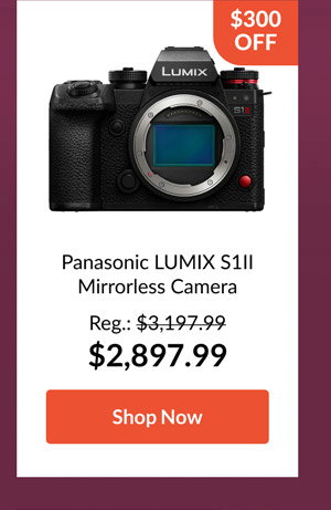 Panasonic LUMIX S1II Mirrorless Camera