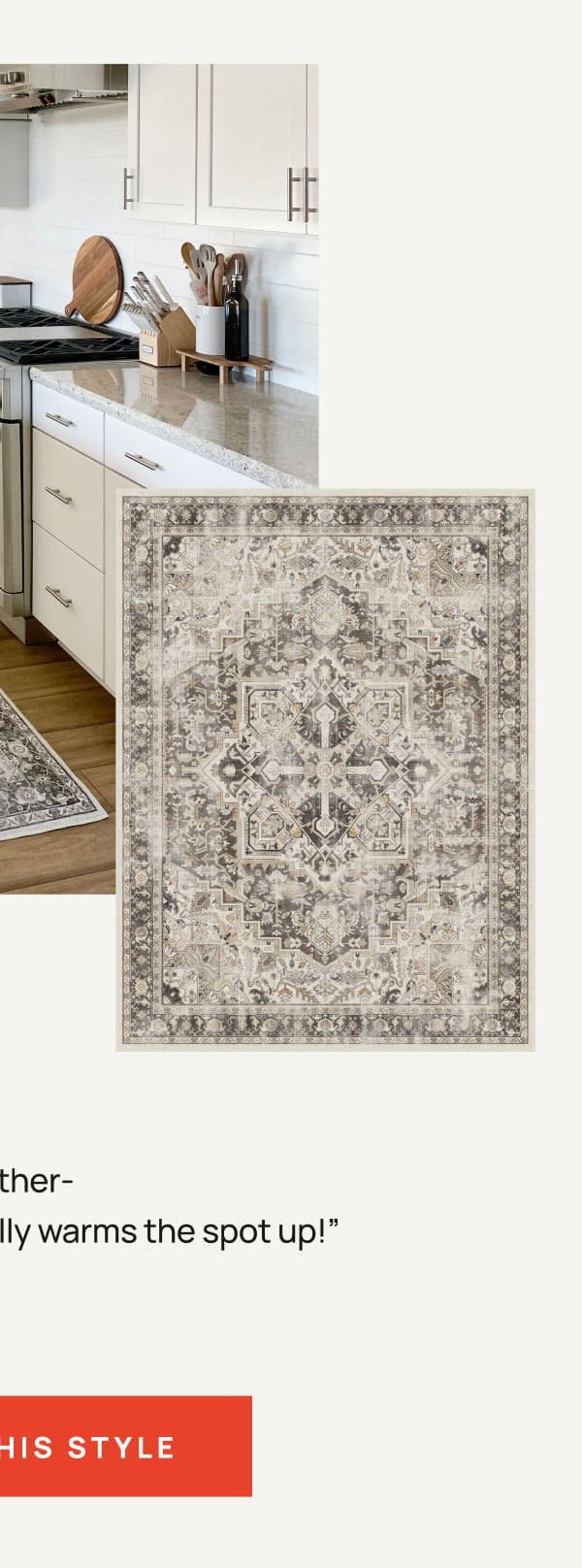 Kamran Hazel Rug | Save On This Style 