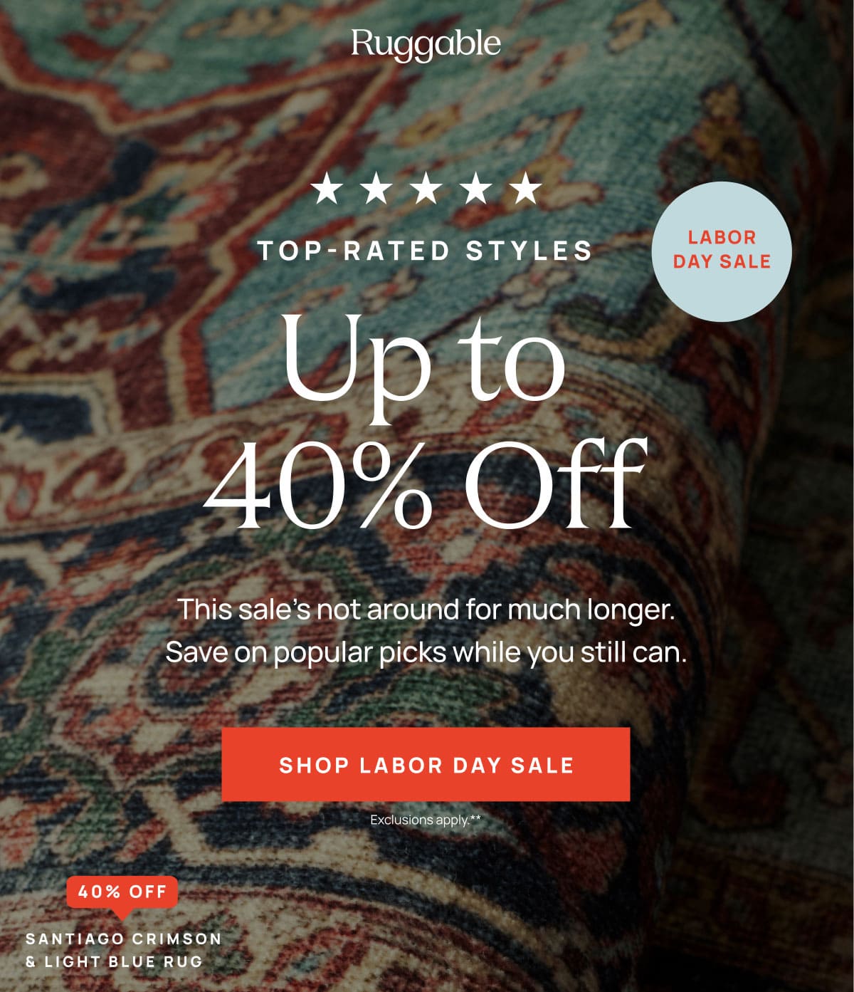 Up to 40% Off | Shop Labor Day Sale 