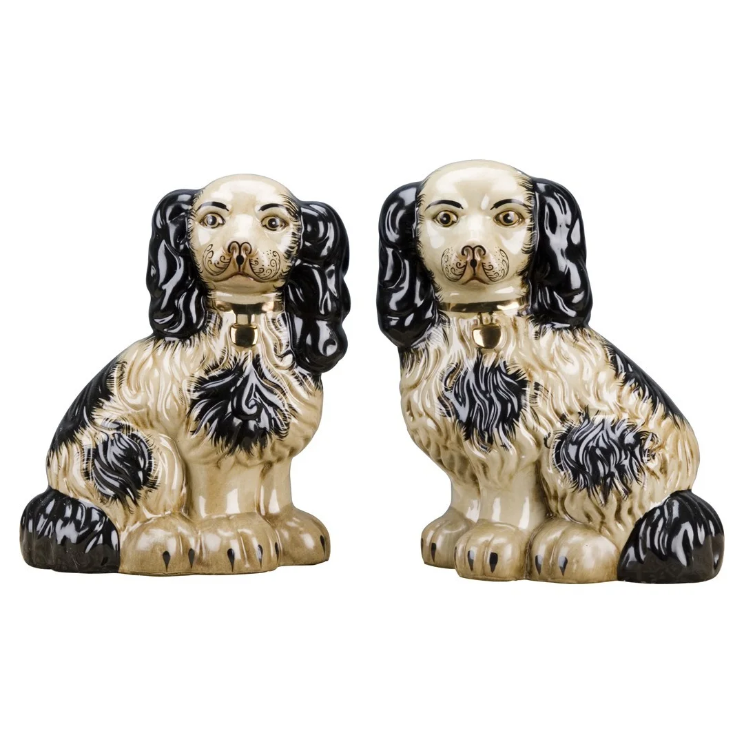 Staffordshire Large Dog Figurine