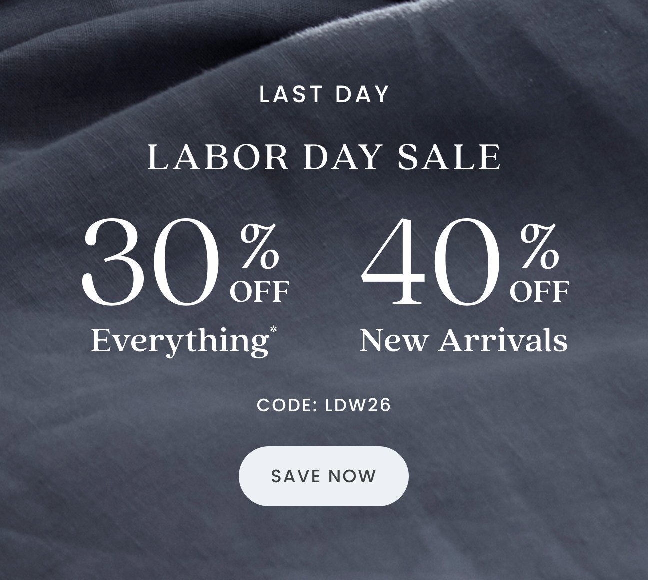 Labor Day Sale