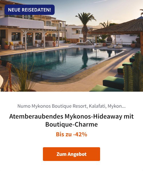 Atemberaubendes Mykonos-Hideaway mit Boutique-Charme