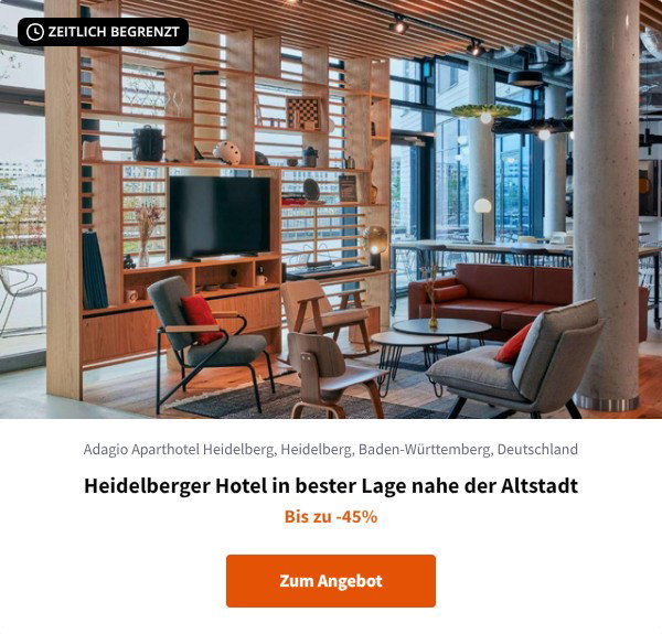 Heidelberger Hotel in bester Lage nahe der Altstadt